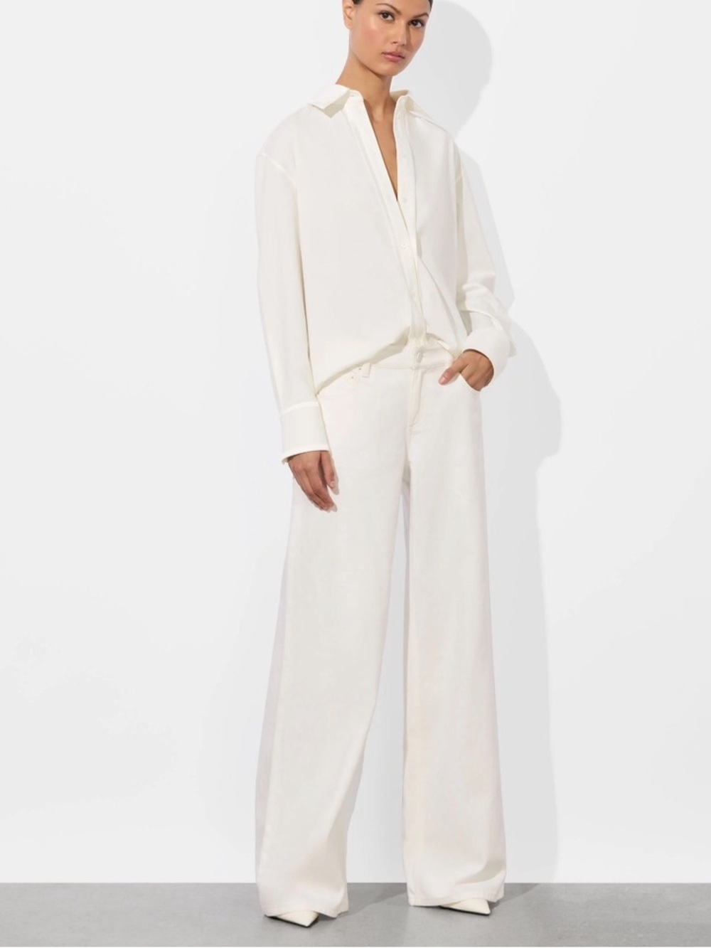 Alice and Olivia low rise jeans